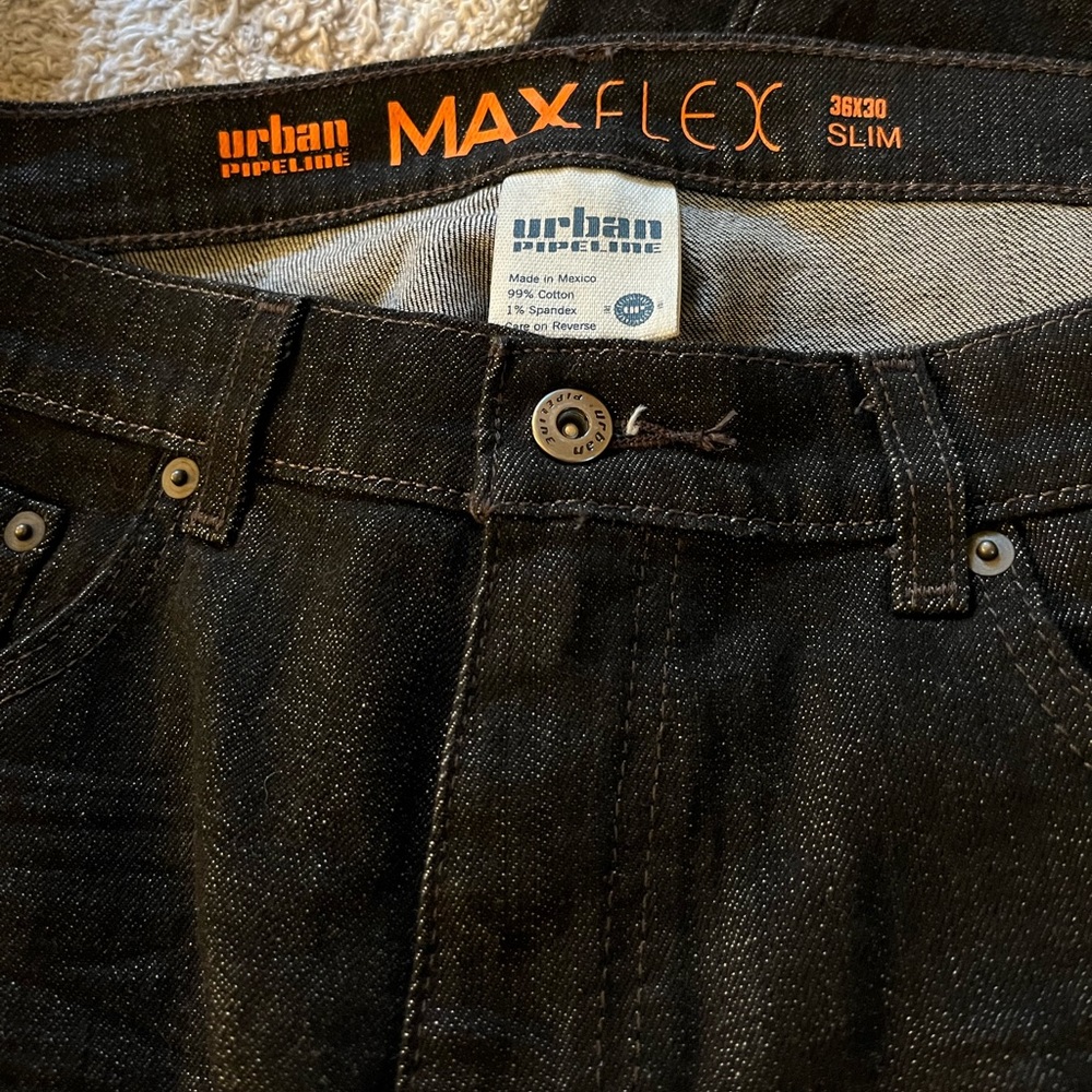 Men’s Urban Pipeline Black Jeans
